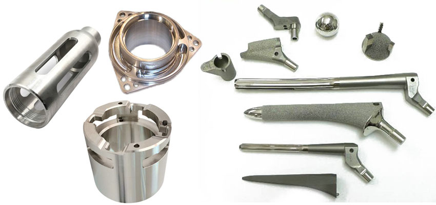 Customized Titanium & Nickel alloy Parts